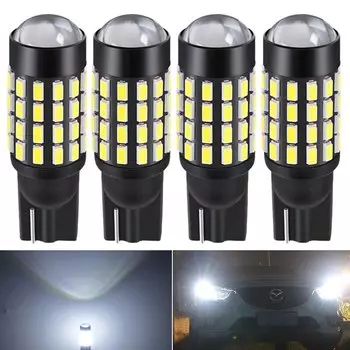 Комплект Т10 W5W Canbus Светодиодные лампочки 168 194, парковочные огни для внутреннего освещения, белый 6000K 3014 SMD, без ошибок, 12 В для BMW, Audi, Mercedes