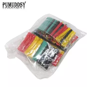 Комплект термоусадочных трубок PUMUDDSY Heat Shrink Tubing Insulation 164 шт