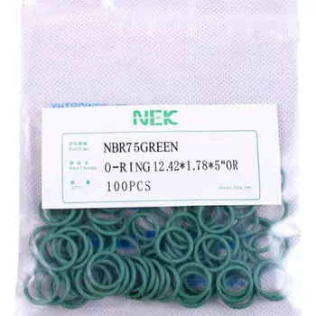 Комплект уплотнительных колец #12 R12 NBR, комплект уплотнительных колец, термостойкий клапан для кондиционера автомобиля, 12,42, 1,78, 5/16, 3/8, (1/2*5/8 мм)