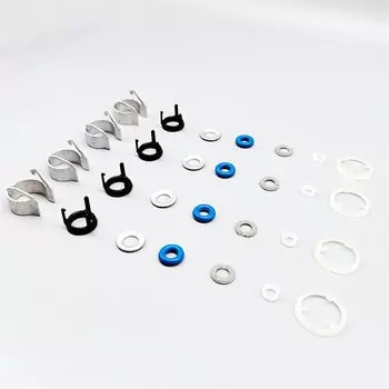 Комплект уплотнительных колец топливного инжектора EA888, 4 комплекта для ремонта уплотнительных колец для VW Golf 5 6 тигуан ЖУК Passat B5 B6 Jetta MK5 MK6 CC A3 8P A4 B7 Tiguan