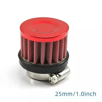 Комплект воздухозаборных фильтров холодного воздуха, автомобильные спортивные фильтры для двигателя с высокой производительностью, корпус коробки с высоким потоком 0,5, 1 дюйм, 12 мм, 25 мм