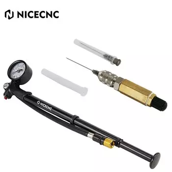 Комплект воздушного амортизирующего насоса 300PSI ATV, вилка, амортизатор, подвесной насос, азот, игла для UTV, мотоцикла, автомобиля, велосипеда, для KTM, Honda