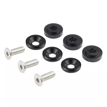 Комплект втулок основания верхнего и нижнего рычага переключения передач BEVINSEE для Honda Civic Si FN2 FD2 Type R, механические коробки передач 2006-2011