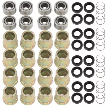 Комплект втулок подшипника А-образного рычага для Honda TRX 400EX TRX400EX TRX300EX TRX450ER TRX450R TRX700XX Sportrax 400 300 FourTrax 250