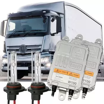 Комплект Ксеноновых Ламп переменного тока 100 Вт, комплект ксеноновых ламп 12 В 24 В H1 H3 H7 H11 9005 9006 4300k 6000k 8000k, Автомобильная ксеноновая фара