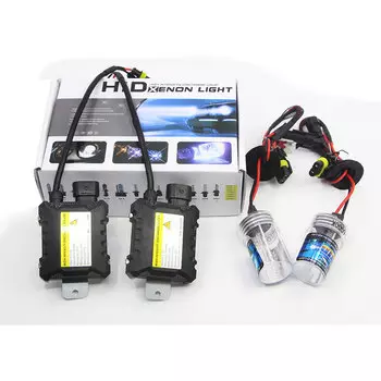 Комплект ксеносветильник п 55 Вт, балласт + лампа 3000K-10000K 12 В, сменные Автомобильные фары головного света, противотуманные фары H1 H3 H7 H8 H9 H11 9005 HB3 9006 HB4