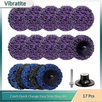 Комплект зачистных кругов VIBRATITE 17 шт 2 дюйма