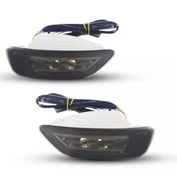 Комплект задних противотуманных светильник р со светодиодный ными лампами, задними противотуманными фарами, проводами для Jeep Grand Cherokee WK2 2011 года выпуска, Compass и Dodge Journey