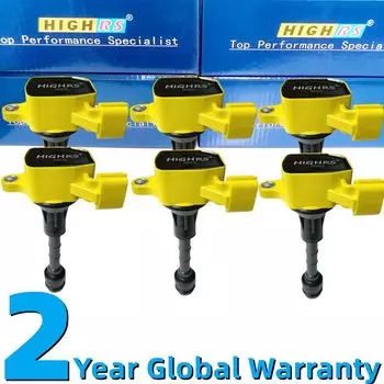 Комплект заглушек катушки зажигания для Nissan 350Z Z33 Fairlady Z M35 G35 FX35 Skyline Stagera Cedric Fuga Gloria Y34 VQ35 VQ23