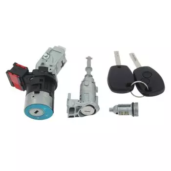 Комплект замков зажигания, цилиндр дверного замка, стакан с 2 ключами для Renault Kangoo Iii Modus Master Vauxhall Opel 806012544 Р