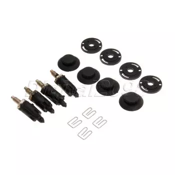 Комплект зажимов для крышки двигателя HDI, капота болта, капота для Citroen Berlingo C4 Coupe C5 Hatchback Xsara Peugeot 206 207 307 406 407 Partner