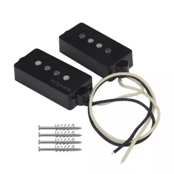 Комплект звукоснимателя басов OriPure Alnico 5 PB, черный Электрический звукосниматель басов 11K для 4-струнных басов