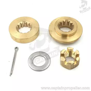 Комплекты оборудования для пропеллеров Captain, подходят для подвесных моек Yamaha 25, F30, 40HP, F40, 48HP, 50HP, F50, F60, упорная шайба, прокладка, шайба, гайка, шплинтовый штифт