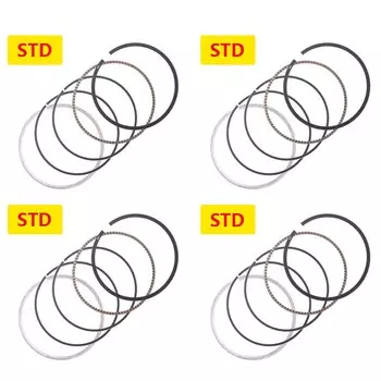 Комплекты поршневых колец для цилиндра двигателя для Kawasaki ZZR400 ZRX400 ZZR ZRX, аксессуары для мотоциклов