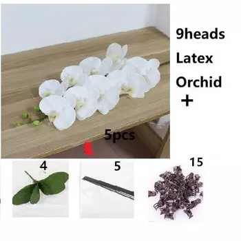 Композиция из искусственных орхидей Shine & Sasha