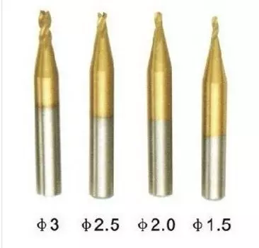 Концевая фреза для копирования ключей, запчасти для дублирующих машин 5 шт./лот
