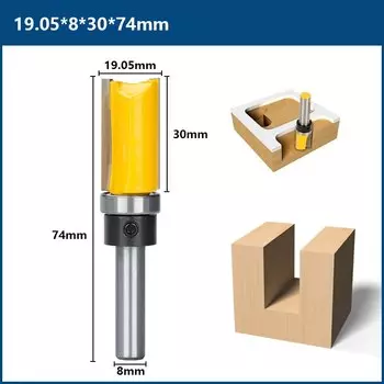 Концевая фреза xcan MGD01111 для дерева 8 мм