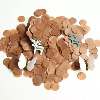 Конфетти из папиросной бумаги Fanlus 2,5 см 10 г