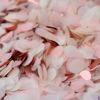 Конфетти розовое 10г Fanlus