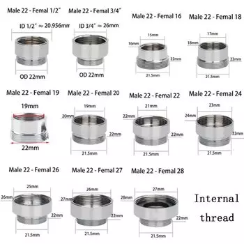 Коннекторы для крана из нержавеющей стали