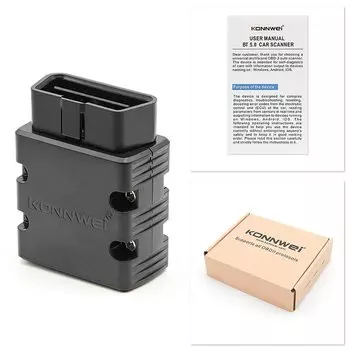 KONNWEI KW902 OBD2 Диагностический Сканер V1.5 Bluetooth 5.0 Считыватель Кодов Для Android/iOS