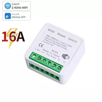 Konouyouko умный мини-переключатель Wi-Fi 16А