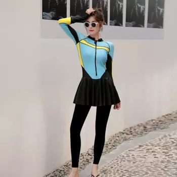 Консервативные купальники из трех частей, мусульманские купальники, Женский купальник, исламский купальный костюм, пляжная одежда, купальный костюм