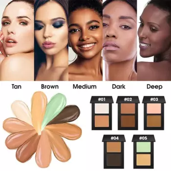 Консилер двухцветный для лица, 5 цветов