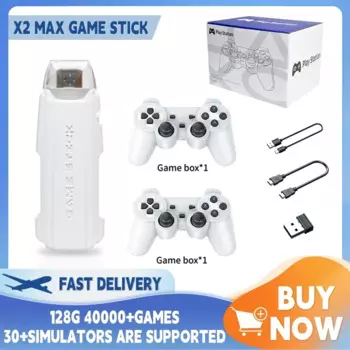 Консоль игровая X2 MAX, 4K HD, 128 ГГц, 40000 дюйма