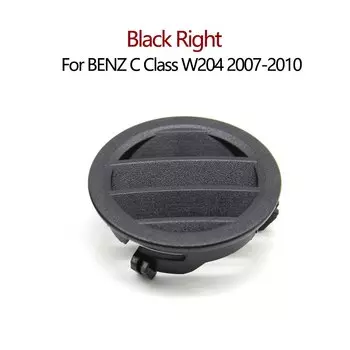 Консоль LHD RHD маленькая круглая решетка вентиляционного отверстия для Mercedes Benz W204 C Class C180 C200 220 230 260 280 300 350 2007-2010