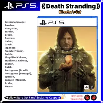 Консоль режиссера «Death Stranding», Игровая приставка Sony Playstation 5, оригинальная новая игровая приставка для CD-дисков, 4 игры, консоль для Ps5 «Death Stranding»