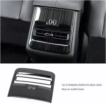 Консоль заднего сиденья, крышка рамы кондиционера, декоративная наклейка, автомобильный Стайлинг для CHANGAN CS55PLUS 2022-2024