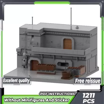 Конструктор игрушечный «Звездный фильм», модульный конструктор Moc