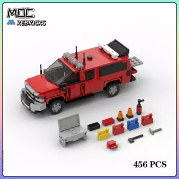 Конструктор MOC детский «Пожарная служба»