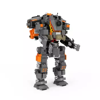 Конструктор MOC Titanfalls 2 Kane's Scorch Titans, набор строительных блоков, машина Mecha, робот-конструктор, игрушки для детей, подарки