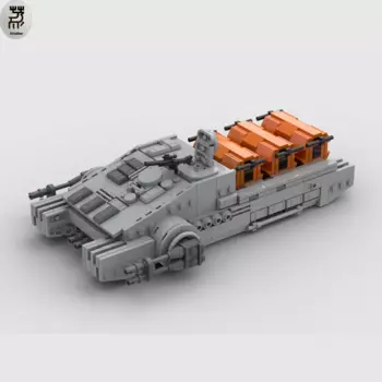 Конструктор MOC TX-225 штурмовой гироскутер история кирпичей своими руками изгой-один Императорский Военный танк оружие для взрослых и детей игрушечный конструктор подарок