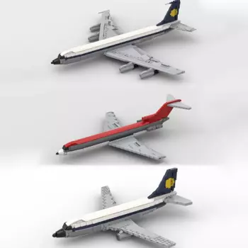 Конструктор «сделай сам», масштаб 1:80, 707, 727, 737