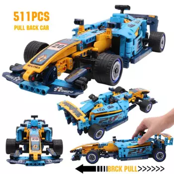 Конструктор "супергоночный автомобиль", 511 деталей