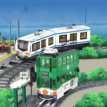 Конструктор «железнодорожный и железнодорожный поезд»