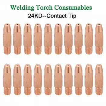 Контактные наконечники E-Cu MIG Jinhu 0,8/0,9/1,0/1,2 мм 24KD