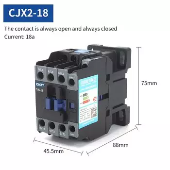 Контактор CJX2S 380В 220В 24В