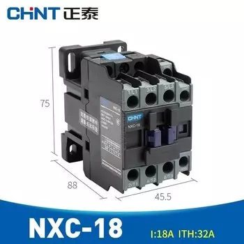 Контактор магнитный CHNT NXC-09 AC24V 36V 110V 220V 380V