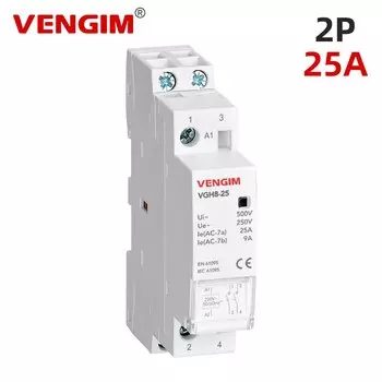 Контактор VENGIM VCH8-25 220В 25А
