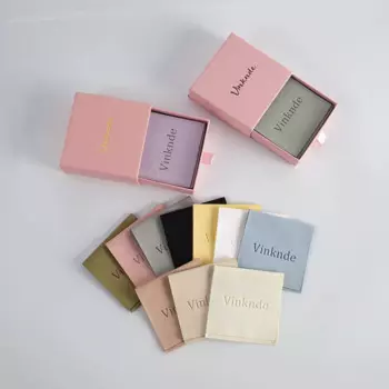 Контейнер для хранения, искусственный картонный ящик, рандомная упаковка для сережек, браслетов, колец, Подарочная бумажная коробка для ювелирных изделий