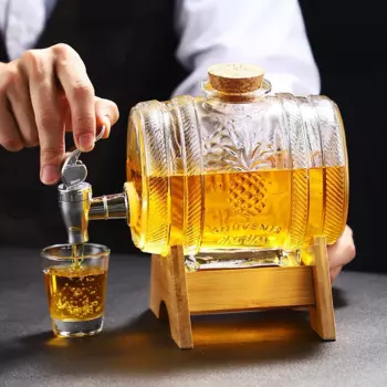 Контейнер для хранения спирта и меда, 1 л