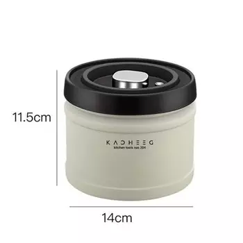 Контейнер для кофе iCafilas 1100 мл нержавеющая сталь