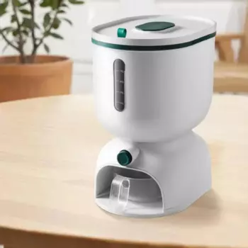 Контейнер для рисового пресса, прозрачный многофункциональный герметичный контейнер для хранения риса с мерной чашкой