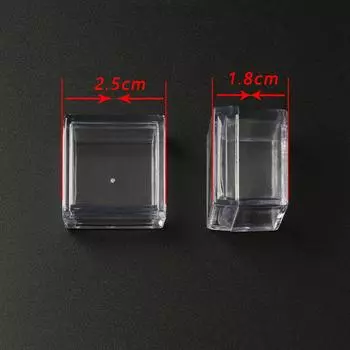 Контейнеры для украшений TANANTA, пластик, 4 шт.