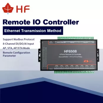 Контроллер для умного дома HF6508, промышленный 8-канальный IO контроллер, Ethernet RS485 8-канальный пульт дистанционного управления, Ethernet-пульт дистанционного управления