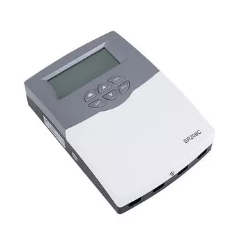 Контроллер солнечного водонагревателя SR208C AC100-240V для разделенной солнечной системы водонагрева, дополнительная оплата, Wi-Fi, пульт дистанционного управления, опционально